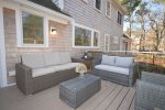Relax on the back deck after a day in the sun